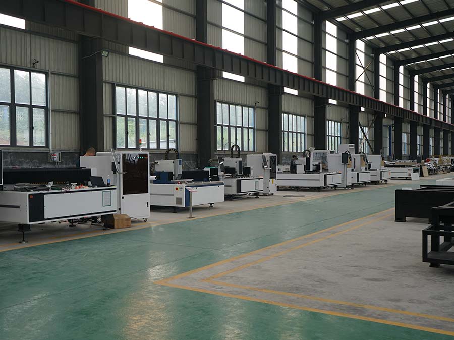 laser machine for metal cutting factory